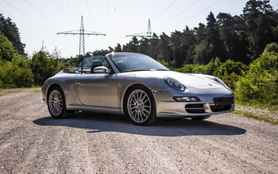 Porsche 911 997.1 Carrera Cabriolet Umfangreiche Investitionen getätigt Motor Überholung Scheckheft Gepflegt (2005)