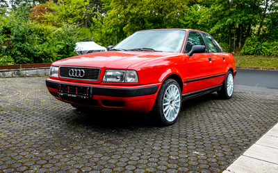 Audi 80 B4 2.0 with OZ rims, sunroof, only 92,000 km, German first delivery, Matching Numbers (1993)
