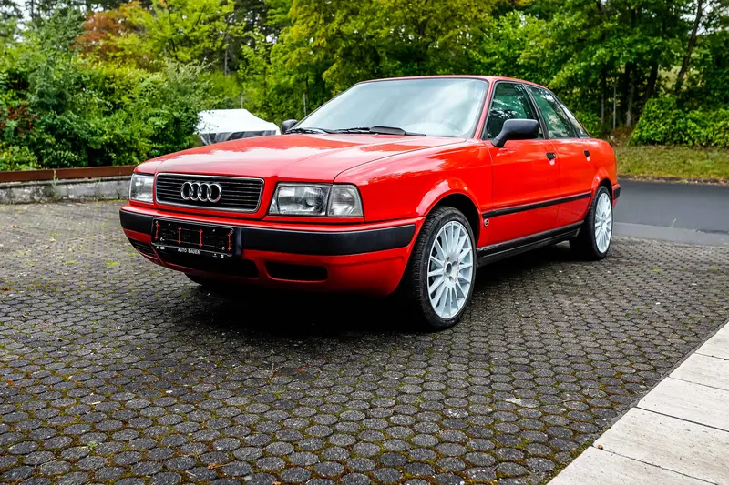 Audi 80 B4 2.0 mit OZ-Felgen Schiebedach nur 92.000 km Deutsche Erstauslieferung Matching Numbers (1993)