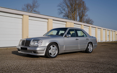 Mercedes Benz E420 W124 (1994) mit AMG-Ausstattung, Motor und Getriebe revidiert