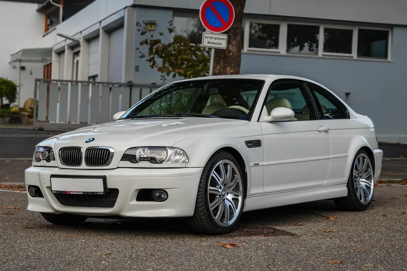 BMW M3 E46 Coupe (2004), manual transmission, only 85,927 kilometers, 1-year warranty