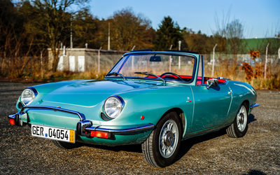 Fiat 850 Spider Sport Extensively restored, € 32,000 invested, certificate grade 1 (1973)