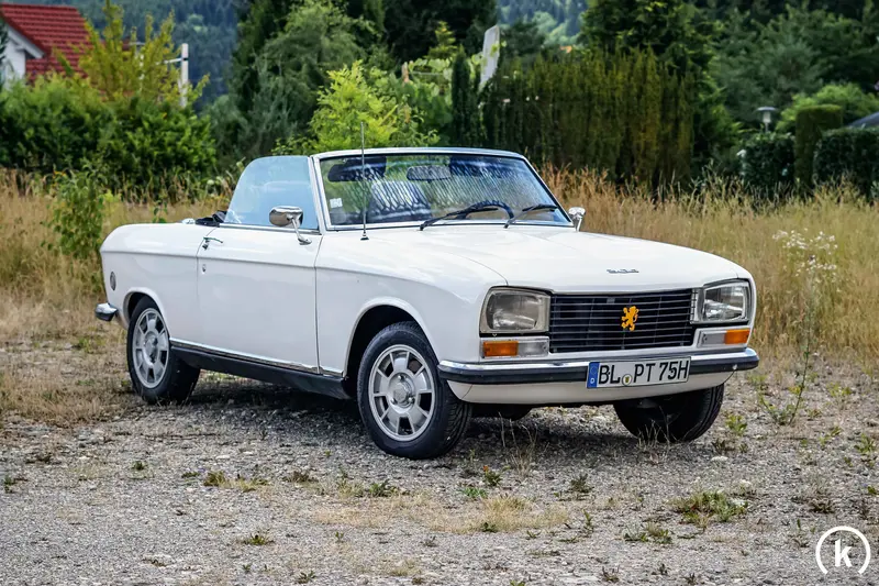 Peugeot 304 S Cabriolet (1975), seltenes und gepflegtes Fahrzeug, teilweise Erstlack, mit Hardtop, TÜV neu bei Verkauf