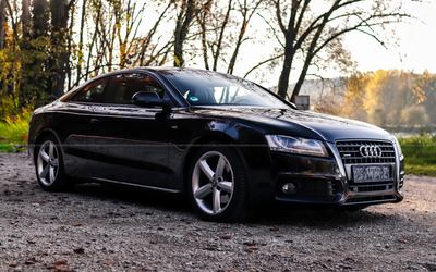 Audi A5 Quattro Coupé from 1st hand Complete checkbook 21,700 km mobility guarantee (2009)