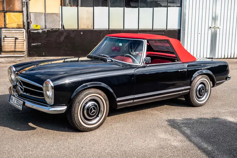 Mercedes-Benz W113 230 SL Pagoda extensively restored German first delivery (1964)