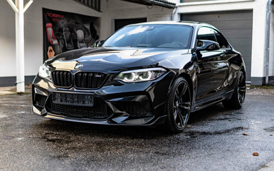 BMW F87 M2 Competition Coupe aus 2. Hand lückenloses Scheckheft Carbon Paket Harman Kardon MwSt. ausweisbar (2019)