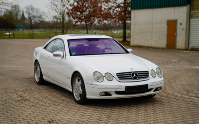 Mercedes-Benz CL 600 C215 (2000), Japan-Import mit nur 42.429 Kilometern, umfangreiche technische Überholung, hochwertige Vollausstattung