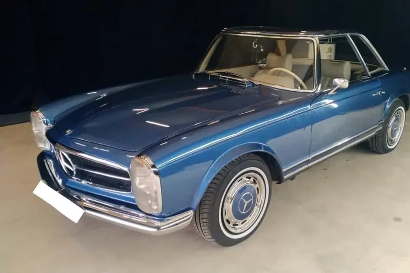 Mercedes Benz W113 280 SL Pagode Blaumetallic (1965)