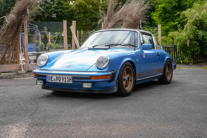 Porsche 911 S Targa Matching Numbers Accident-free with new interior (1977)