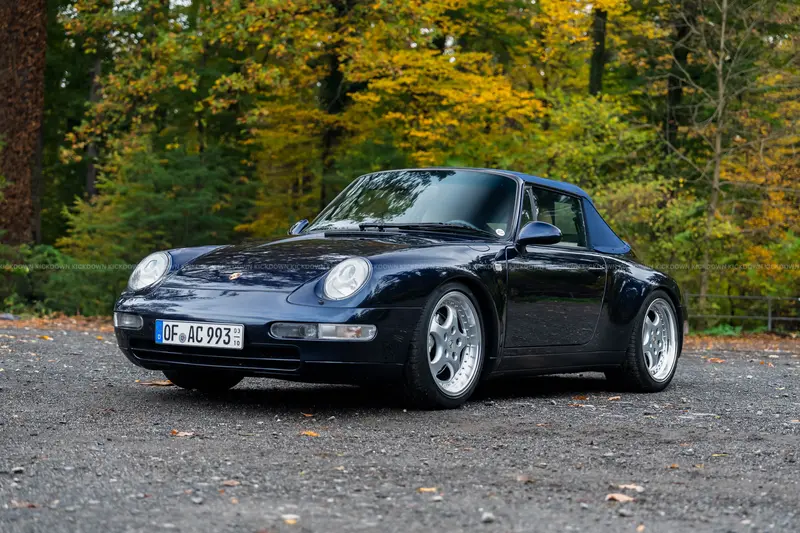 Porsche 911 993 Carrera 4 Cabriolet (1995), repainted in 2023, expert rating 2, very well maintained