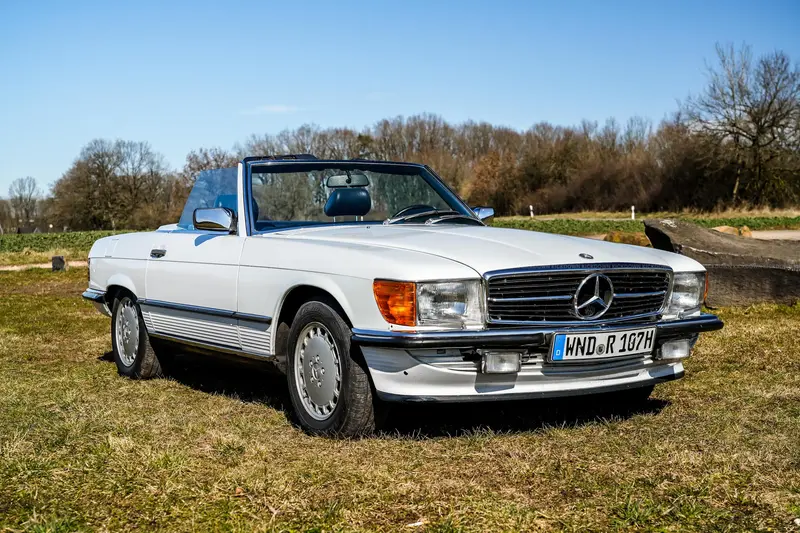 Mercedes-Benz R107 500 SL, Teilrestauriert, 7.000 € investiert (1987)