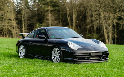 Porsche 996 GT3 Clubsport 2nd hand Only 53,599 km Recaro sports seats 381 hp Switch German first delivery (2004)