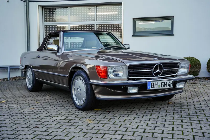 Mercedes-Benz R107 560 SL (1989), Classic Data Note 2+, Innenraum erneuert, Lückenlose Service-Historie