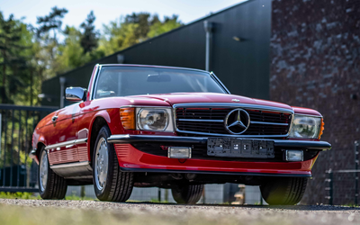 Mercedes-Benz R107 560SL V8 Servicebook, Hardtop, Air conditioning, Electric windows, Radio (1987)