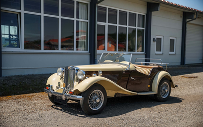 MG TD (1953), Classic Data Note 2+, restauriert, Sammlerzustand, H-Kennzeichen