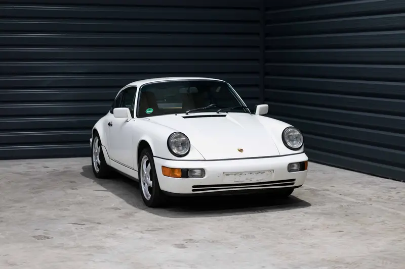 Porsche 911 964 Carrera 4 Motor revidiert Matching Numbers Historie (1989)