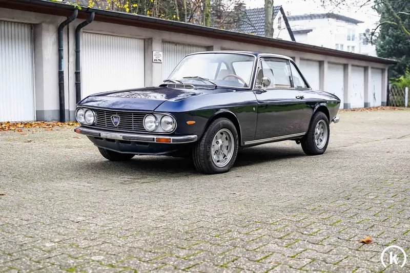 Lancia Fulvia alloy wheels German first delivery with appraisal HF1600 conversion (1975)