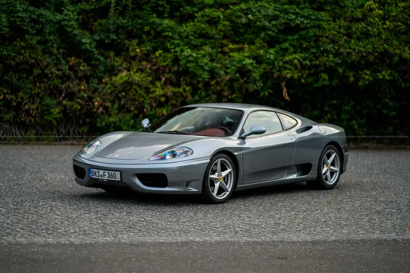 Ferrari 360 Modena F1 (2001), geringe Laufleistung, sehr elegante Farbkombination, Zahnriemen in 2024 gewechselt