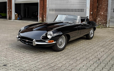 Jaguar E-Type Roadster Series 1.5 Teilrestaurierter Oldtimer Wire Wheels Chromfelgen 4,2-Liter-Reihensechszylinder-Motor mit 265 PS (1968)