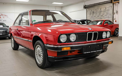 BMW E30 320 Coupé 5-Gang Schalter aus 2. Hand lückenloses Scheckheft vollständige Historie nachvollziehbar (1985)