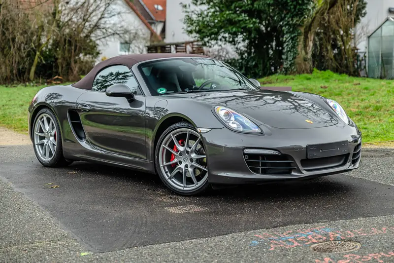 Porsche Boxster S Accident-free Checkbook maintained Approved TÜV Immediately ready to drive Leather upholstery Extensive equipment 48,500 km mileage (2013)