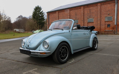 VW Käfer 1303 LS Cabrilet (1977), teilrestauriert, Scheibenbremsen vorne, mit H-Kennzeichen