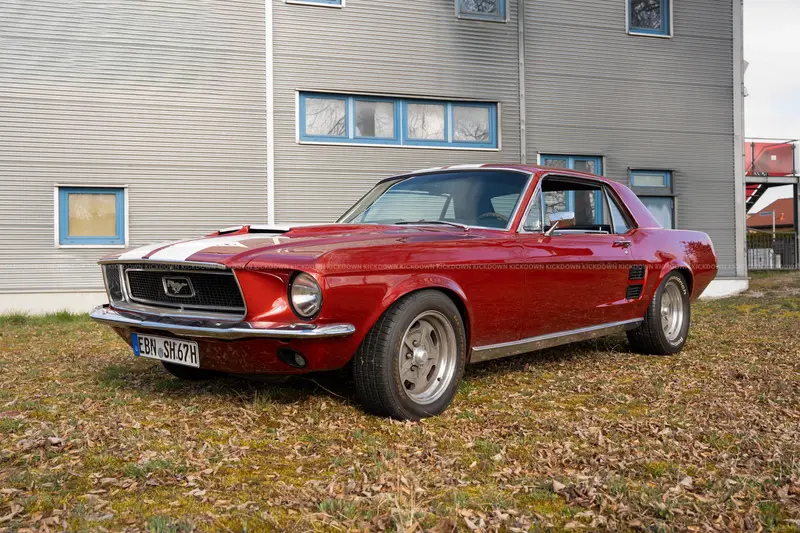 Ford Mustang (1967), 2023 neu lackiert, Getriebe überholt, GT-Motorhaube, Bewertung Note 2-
