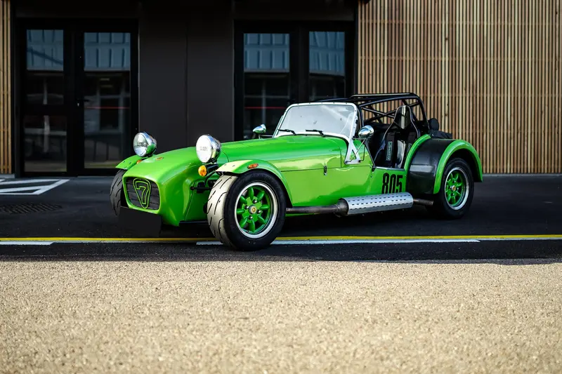 Caterham Super Seven aus Fahrzeugsammlung Großer Überrollkäfig mit Wertgutachten (2003)