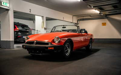 MG MGB Roadster Mark III aus 3. Hand (1975), neues Verdeck