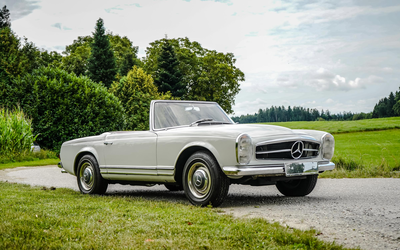 Mercedes Benz W113 230 SL Pagode Neuwertige Bremsanlage Gutachten Note 2- (1966)