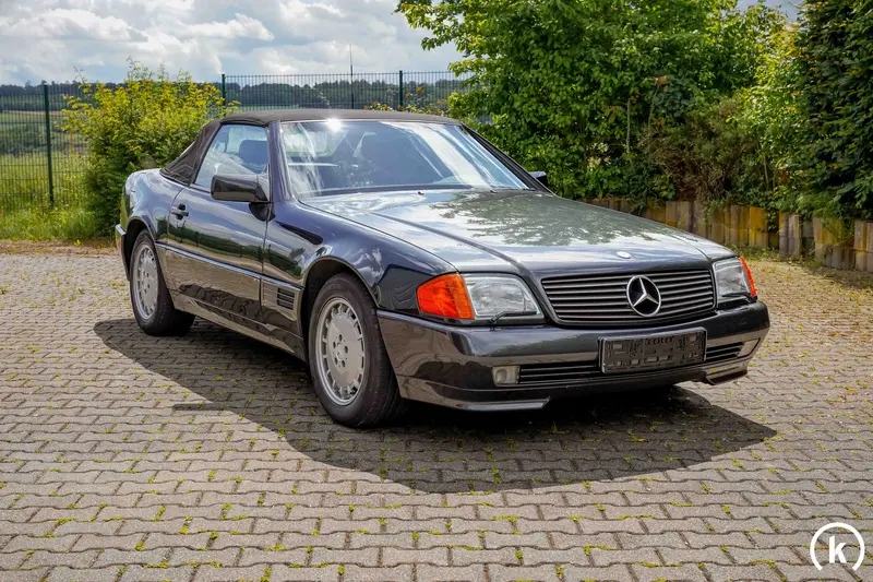 Mercedes-Benz R129 SL500 Gullideckel Klima Blauschwarzmetallic (1992)