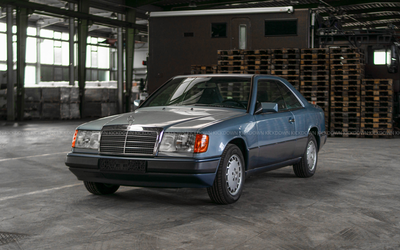 Mercedes Benz 300 CE C124 (1989), erst 15.600 Kilometer, 1. Hand, H-Kennzeichen, sehr gepflegter Originalzustand