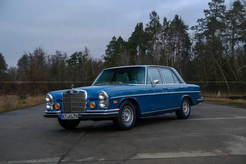 Mercedes Benz W108 280 SE 4.5 (1972), seltenes V8-Modell, frischer Service, Classic Data 3+, TÜV und H-Kennzeichen