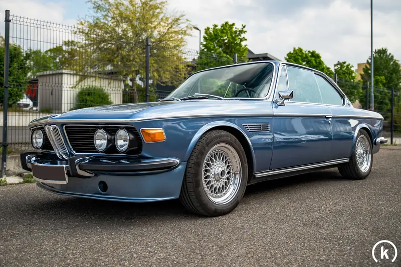 BMW E9 3.0 CSI restauriert original BMW CSL Paket mit BBS Classic Data 2+ (1972)