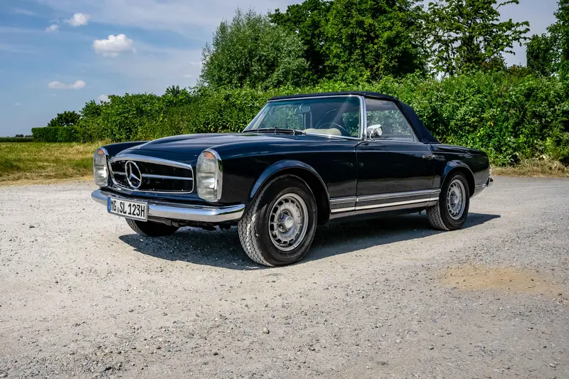 Mercedes-Benz W113 280 SL Pagode 170 PS aus Familienbesitz Restauriert in sehr gutem Zustand Wertgutachten Note 2+ (1971)