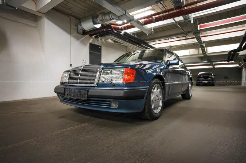 Mercedes-Benz 500 E W124 (1992), restauriert, Classic Analytics Note 2, Klimakompressor kürzlich erneuert