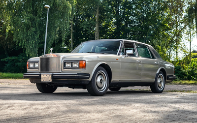 Rolls-Royce Silver Spur, restored and with H license plate (1984)