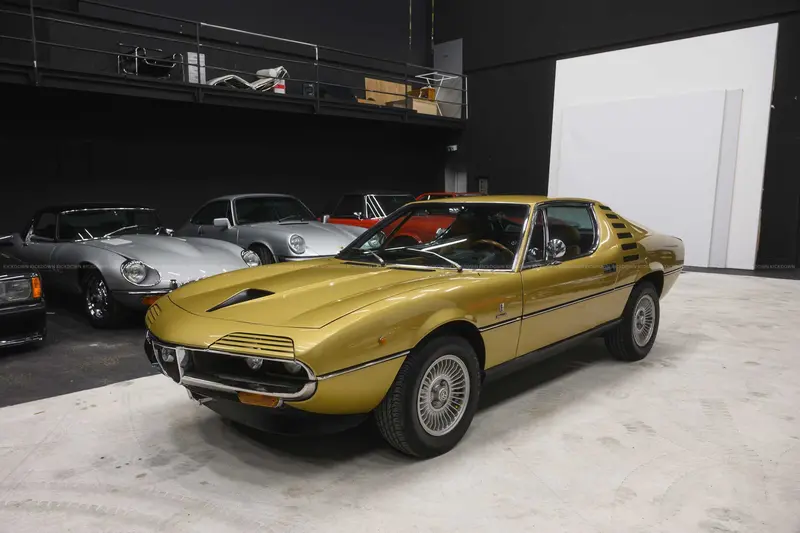 Alfa Romeo Montreal (1977), grade 2, extremely original condition, 95% original paint, unwelded, exhibited at the Neumünster Classic Car Show