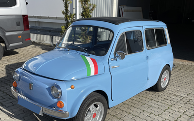 Fiat 500 Giardinera Abarth- Felgen Faltdach (1970)