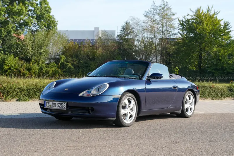Porsche 911 996 Carrera 4 Cabriolet (1999), Handschalter, nur nachvollziehbare 60.590 km, Scheckheft, seit 2011 im aktuellen Besitz