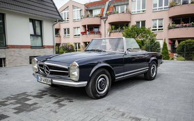Mercedes-Benz W113 250 SL Pagode (1967), 280er Motor, H-Kennzeichen, Deutsche Erstauslieferung, Classic Data 3+