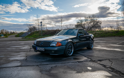 Mercedes-Benz 500 SL R129 (1993), only 80,512 kilometers, soft top cylinder completely overhauled, Brabus rims, Classic Data Note 2