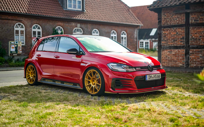 Volkswagen Golf 7 GTI TCR Street No. 004 Oettinger tuning from 2nd hand complete checkbook only 25.000 km mileage with 300 hp (2019)