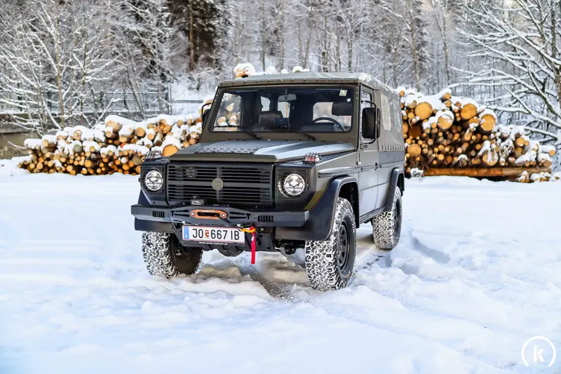Mercedes-Benz Puch 230 GE-Klasse aus 2. Hand lückenloses Scheckheft Hohlraumversiegelt (1993)