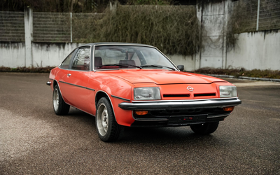 Opel Manta 1st hand Large engine + brakes Service 61,400 km Checkbook (1976)