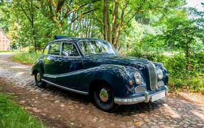BMW 501 Baroque angel in the first paint with 48,000 km 66 years in family ownership (1954)