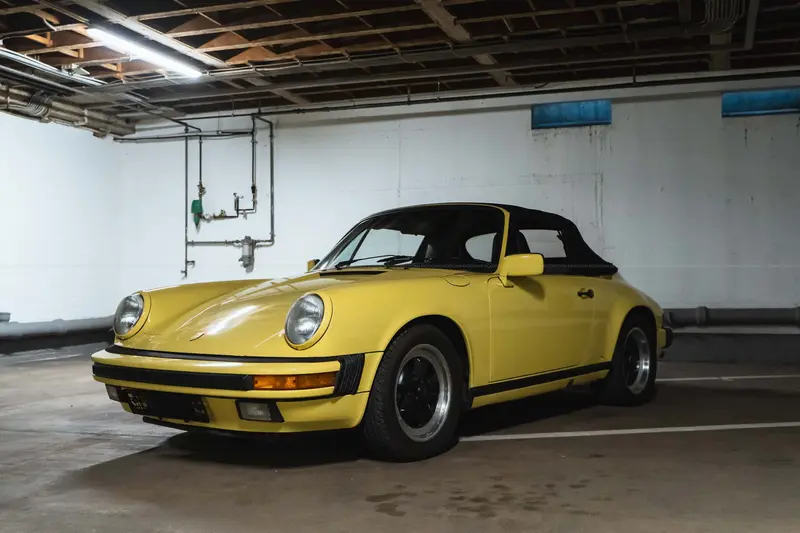 Porsche 911 Carrera 3.2 Cabriolet mit G50 in seltener Ausführung, USA Import (1987)