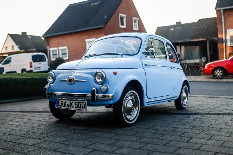 Fiat 500 D Cabriolet Completely Restored Engine Overhauled Certificate Note 2+ (1964)