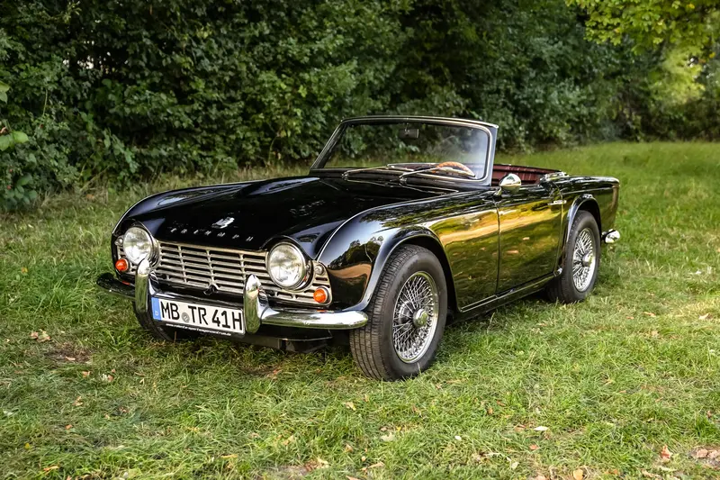 Triumph TR4 aus 2. Hand und seit 33 Jahren im Besitz des Käufers (1962)
