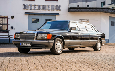 Mercedes W126 420 SEL Stretch SGS Trennscheibe TV Klima V8 mit TÜV (1991)
